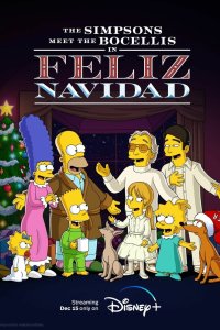 Симпсоны знакомятся с Бочелли в Фелис-Навидад 2022