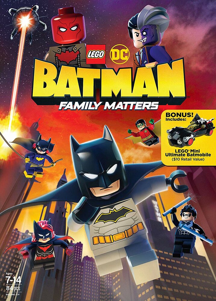 LEGO DC: Бэтмен – Семейные дела 2019 смотреть онлайн бесплатно